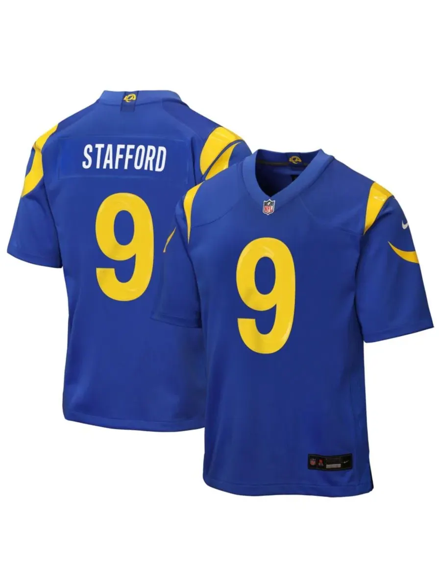 Детская футболка с длинным рукавом Matthew Stafford Nike