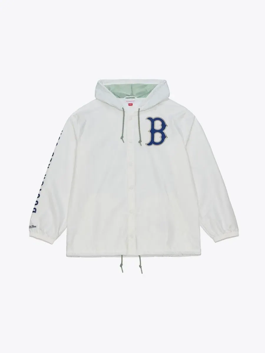 Ветровка-анорак с капюшоном и принтом Boston Red Sox Mitchell & Ness