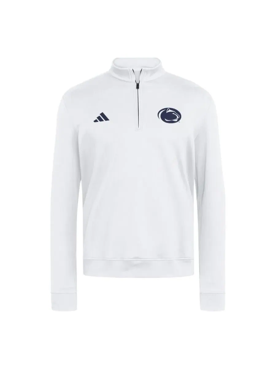 Пуловер с четверть-молнией Ultimate365 Cozy Penn State Nittany Lions adidas — изображение 3 из 3, белый