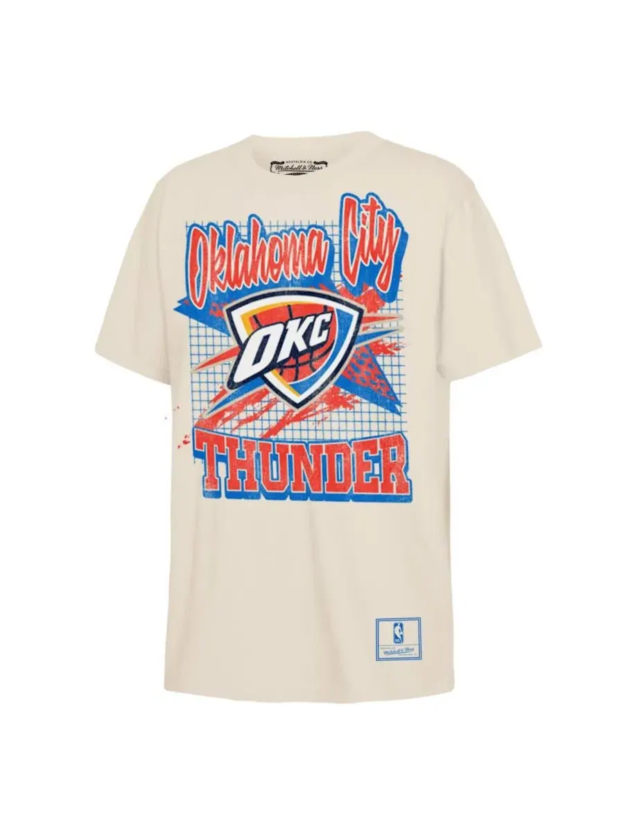Футболка с ретро-принтом Mitchell & Ness