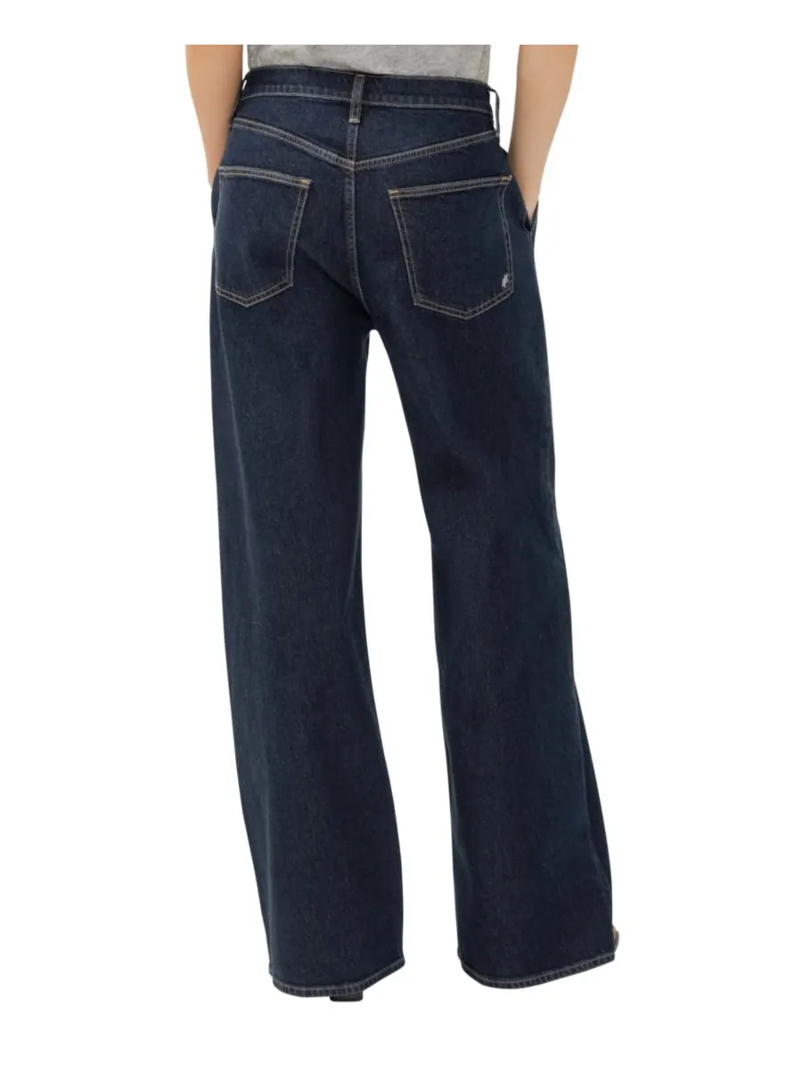 Женские джинсы с высокой посадкой и плиссировкой Silver Jeans Co, Amelia — изображение 3 из 3
