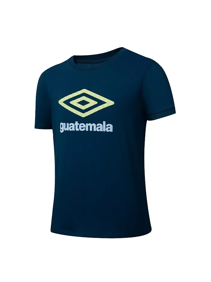 Мужская футболка Guatemala National Team 2025 в синем цвете Umbro — изображение 2 из 4