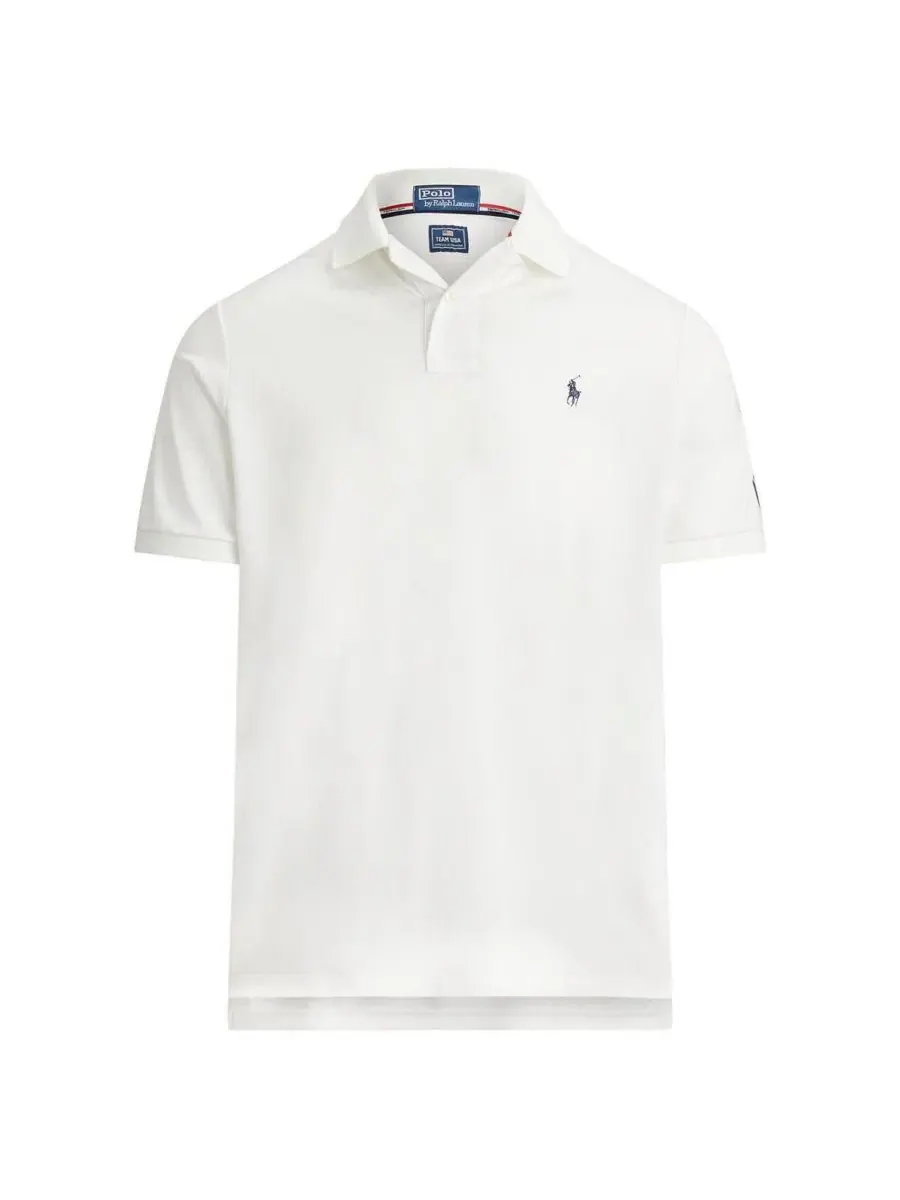 Поло с длинным рукавом, с принтом, Team USA Polo Ralph Lauren