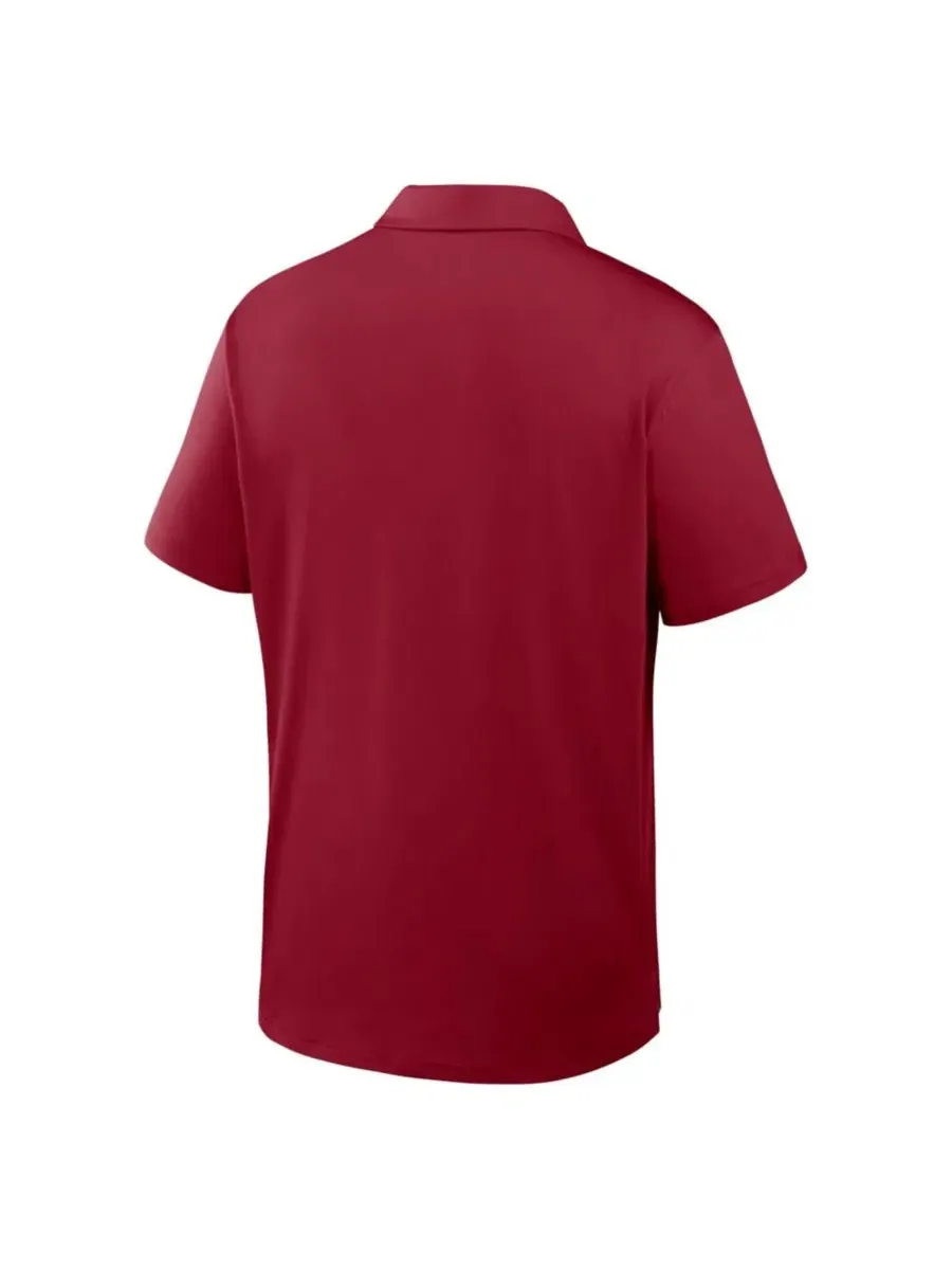 Поло Nike Alabama Crimson Tide 2026 Sideline Tour Dri-FIT, Crimson Anthracite — изображение 3 из 4