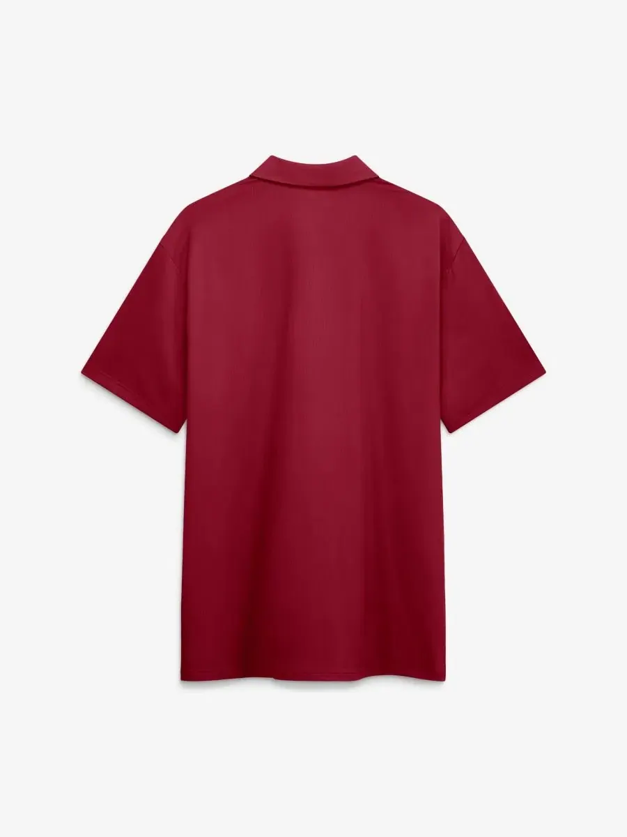 Поло Nike Alabama Crimson Tide 2026 Sideline Tour Dri-FIT, Crimson Anthracite — изображение 4 из 4