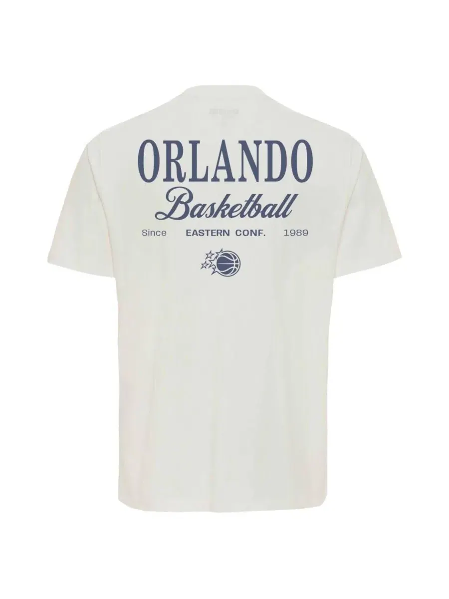 Футболка с принтом Orlando Magic Athletic Club Collection Duke Sportiqe — изображение 2 из 3, бежевый