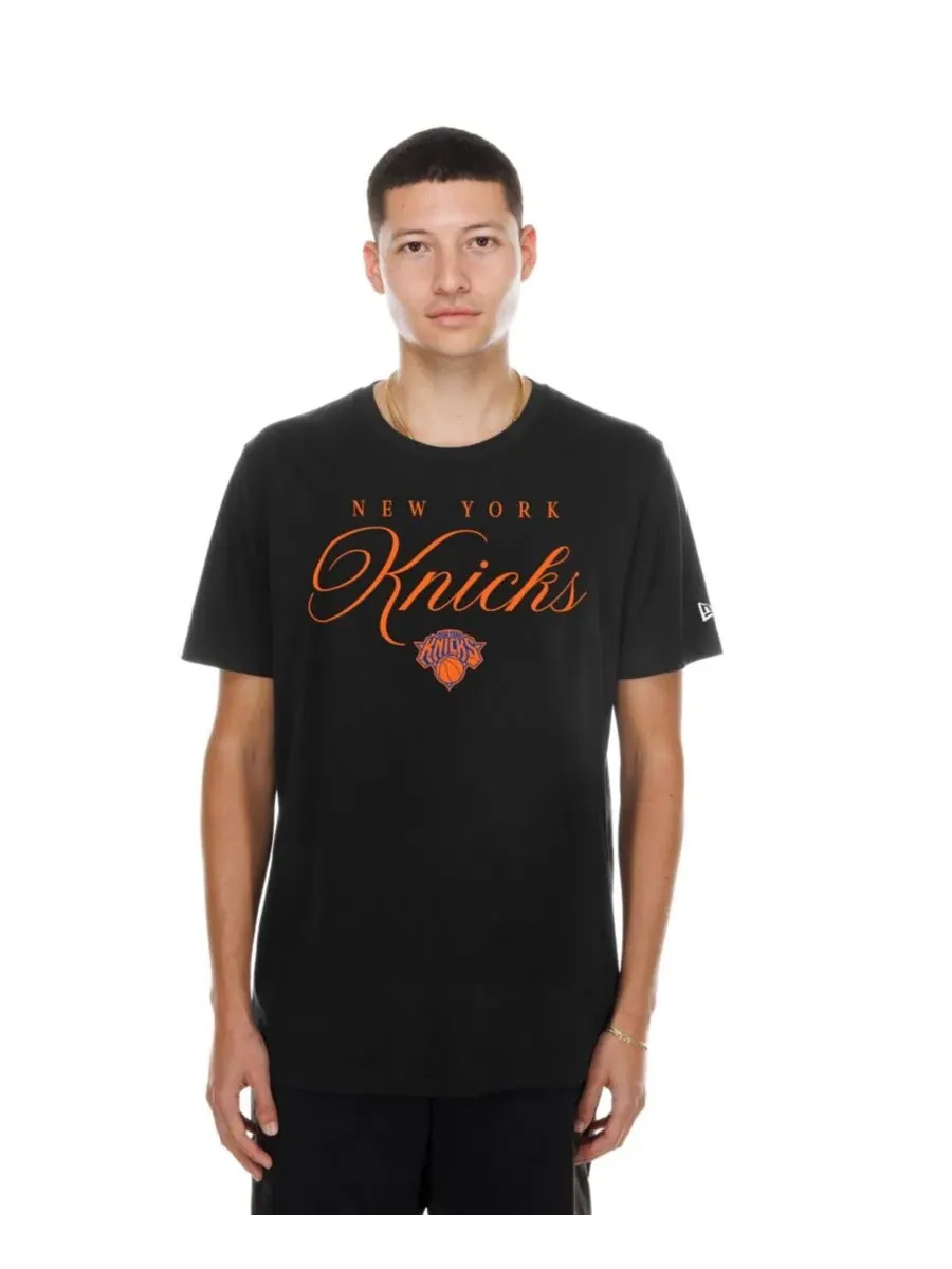 Футболка с принтом Script New York Knicks New Era