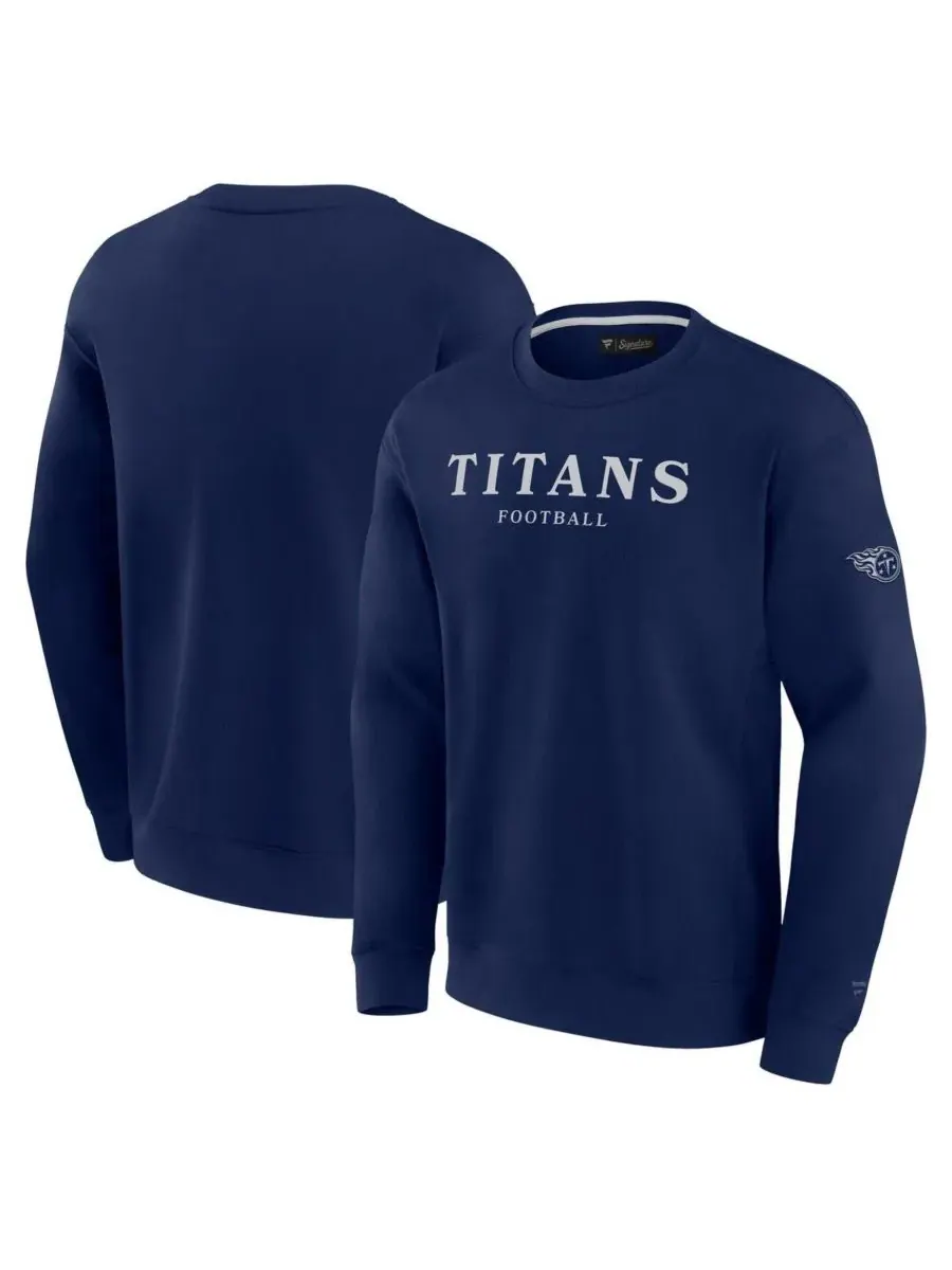 Fanatics Мужская и женская флисовая толстовка Tennessee Titans Elements Unlimited темно-синего цвета