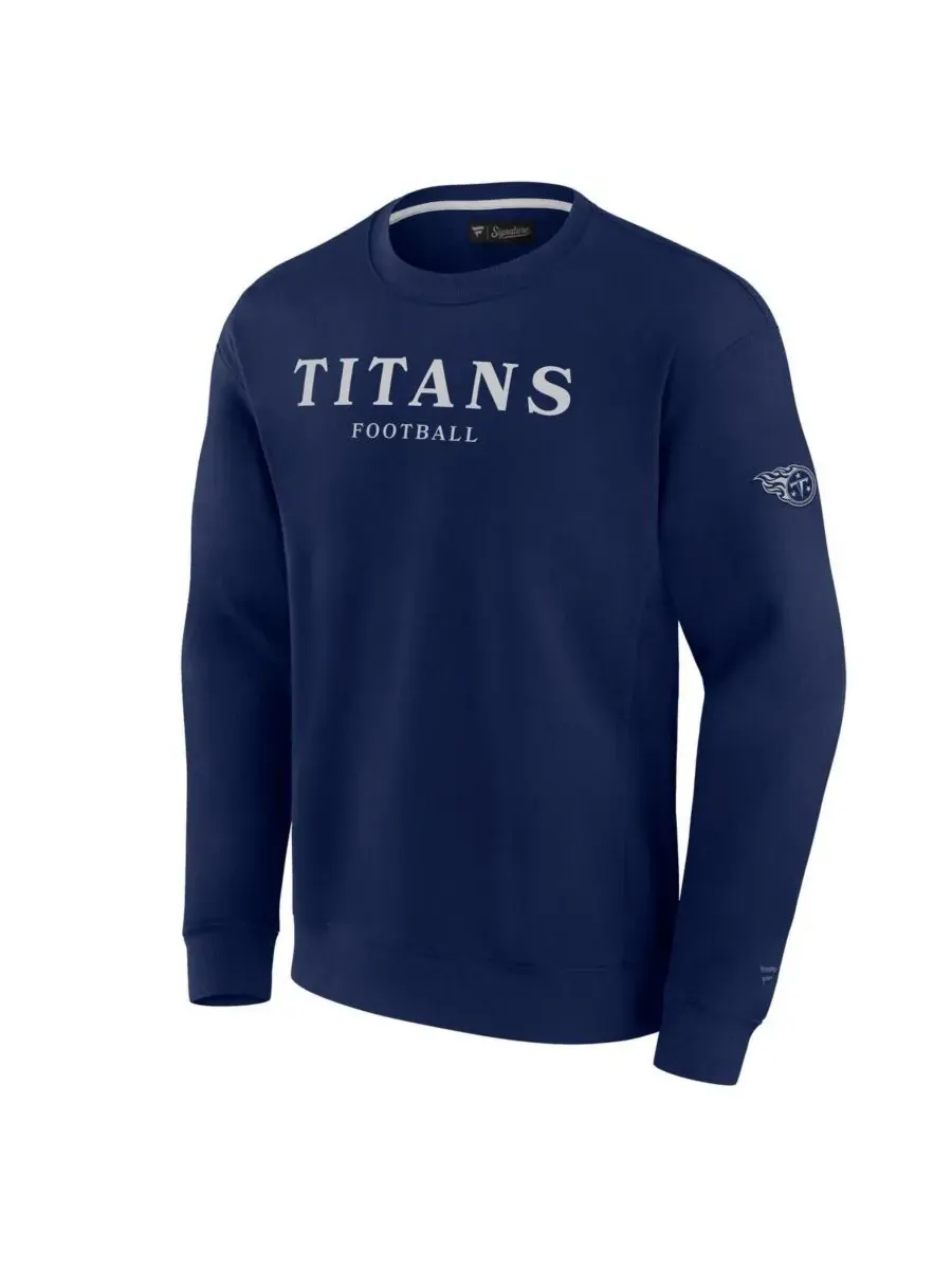 Fanatics Мужская и женская флисовая толстовка Tennessee Titans Elements Unlimited темно-синего цвета — изображение 2 из 3
