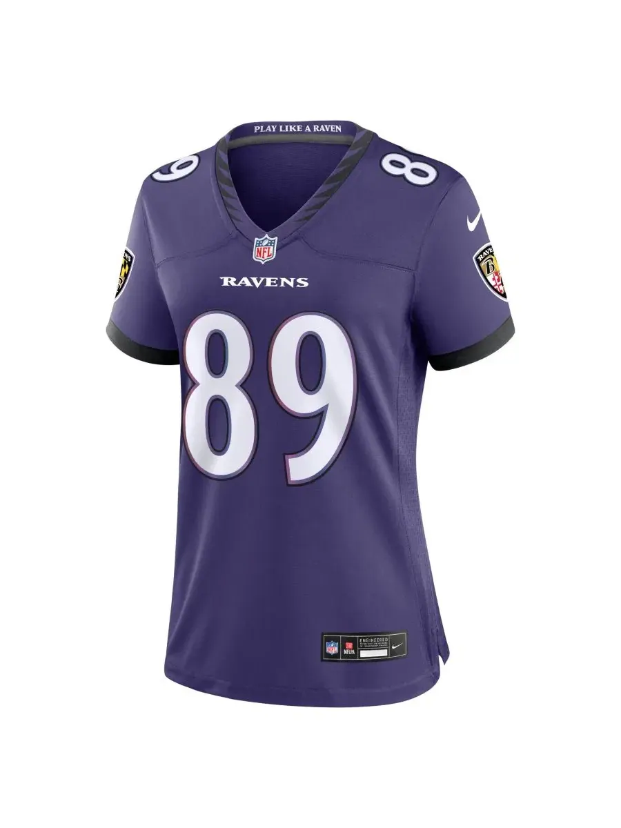 Игровая футболка Nike Baltimore Ravens Mark Andrews — изображение 2 из 3, фиолетовый
