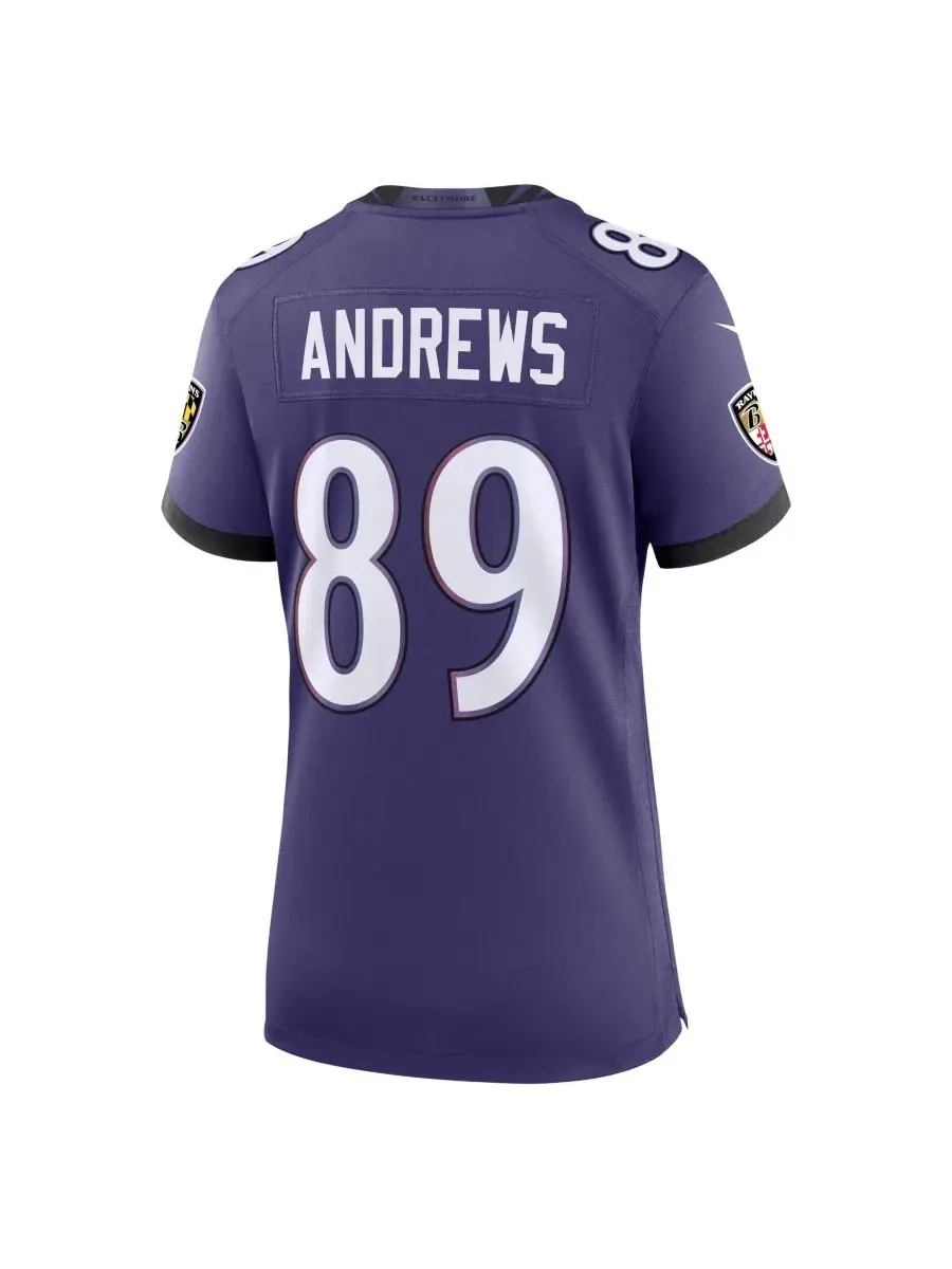 Игровая футболка Nike Baltimore Ravens Mark Andrews — изображение 3 из 3, фиолетовый