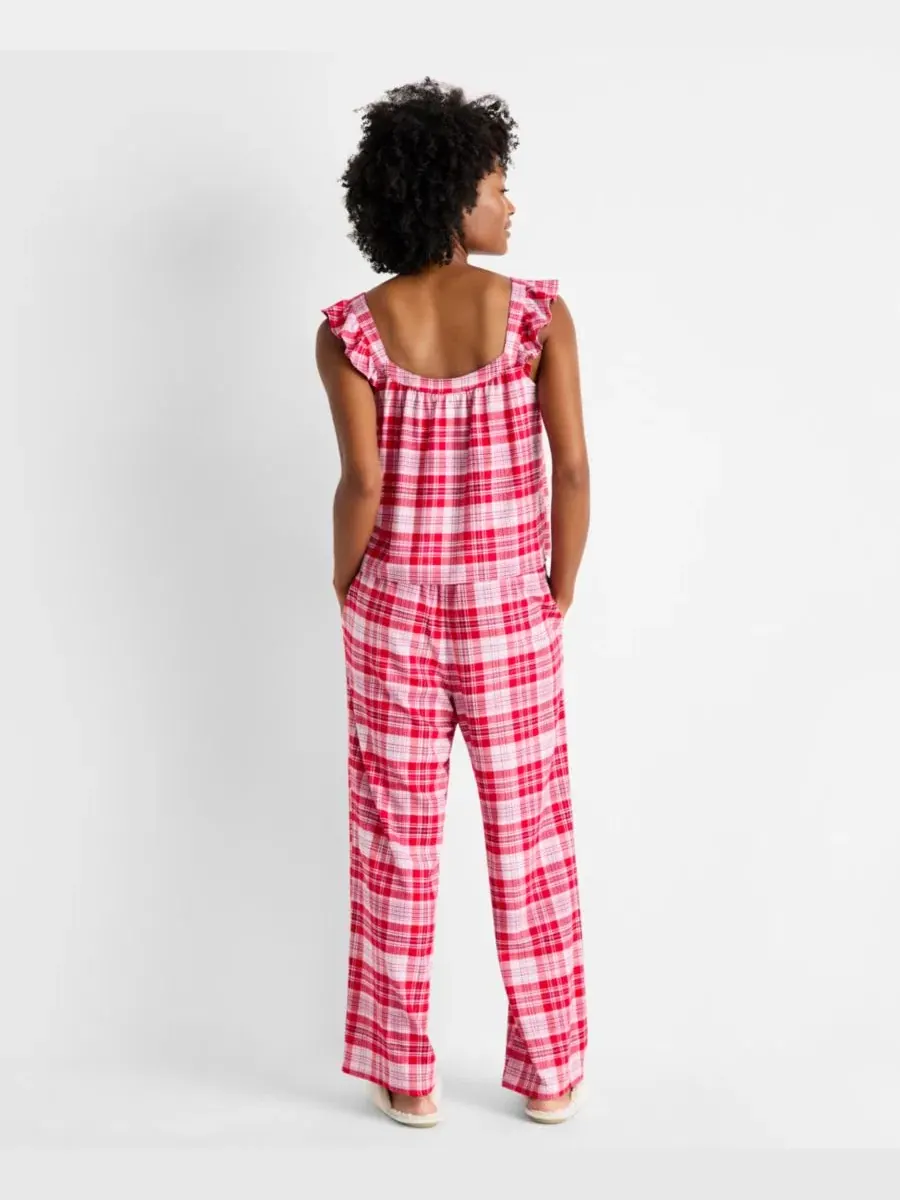Комплект пижамы с длинным рукавом State of Day Wendy Plaid — изображение 4 из 6