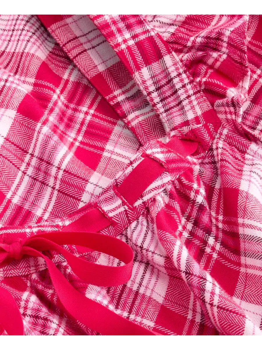 Комплект пижамы с длинным рукавом State of Day Wendy Plaid — изображение 5 из 6