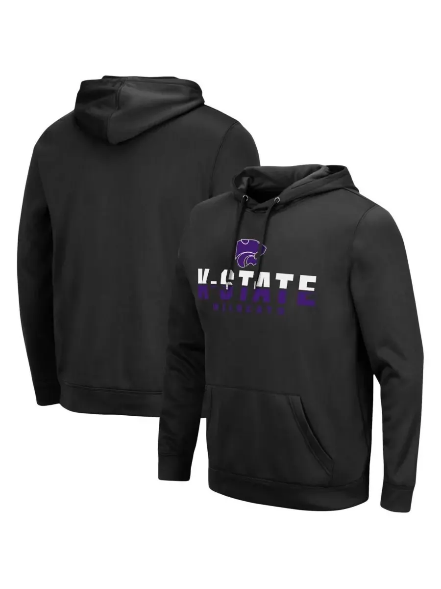 Мужская толстовка с капюшоном в виде фонаря с символикой команды Kansas State Wildcats Colosseum