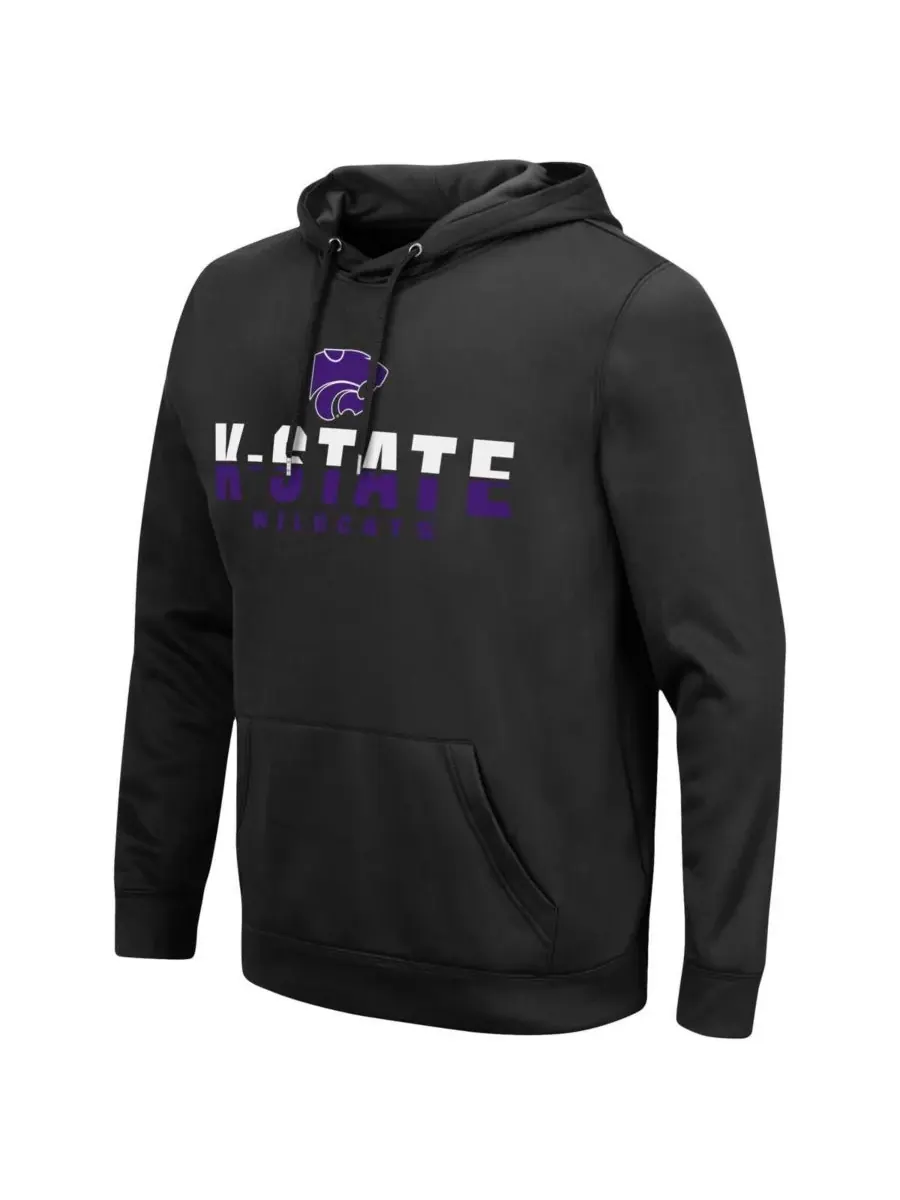 Мужская толстовка с капюшоном в виде фонаря с символикой команды Kansas State Wildcats Colosseum — изображение 5 из 5
