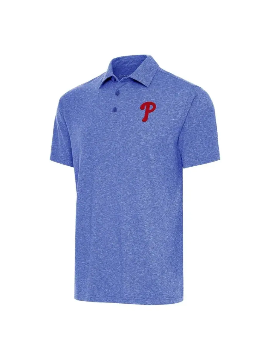 Поло с вышивкой Philadelphia Phillies, модель Par 3 Antigua
