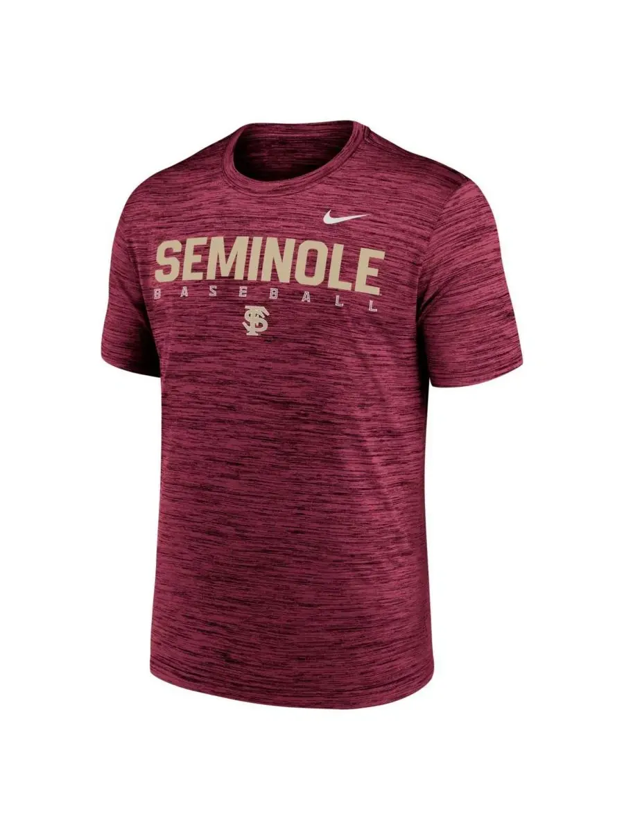 Футболка Dri-FIT с принтом Florida State Seminoles Nike — изображение 2 из 4, гранат