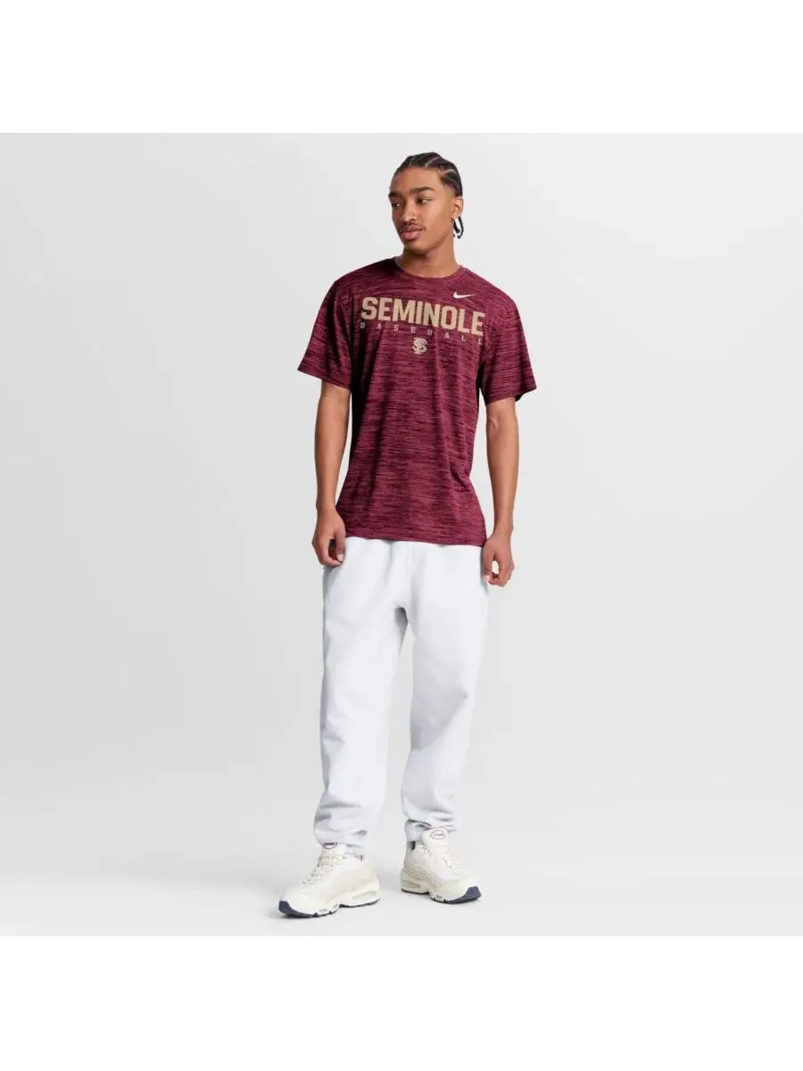 Футболка Dri-FIT с принтом Florida State Seminoles Nike — изображение 3 из 4, гранат