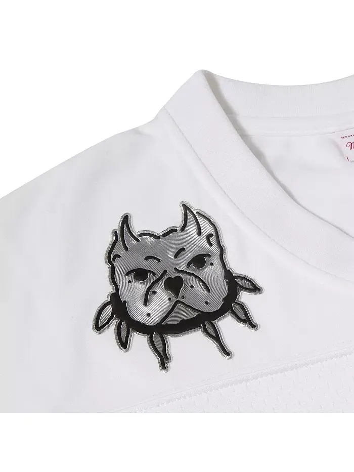 Мужская белая футболка NFL Por La Cultura x CHITO Limited Edition Mitchell & Ness — изображение 3 из 3