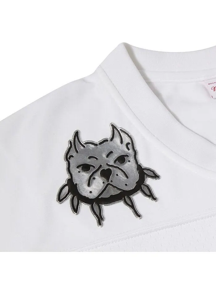 Мужское белое джерси НФЛ Por La Cultura x CHITO Limited Edition Mitchell & Ness — изображение 3 из 3, белый