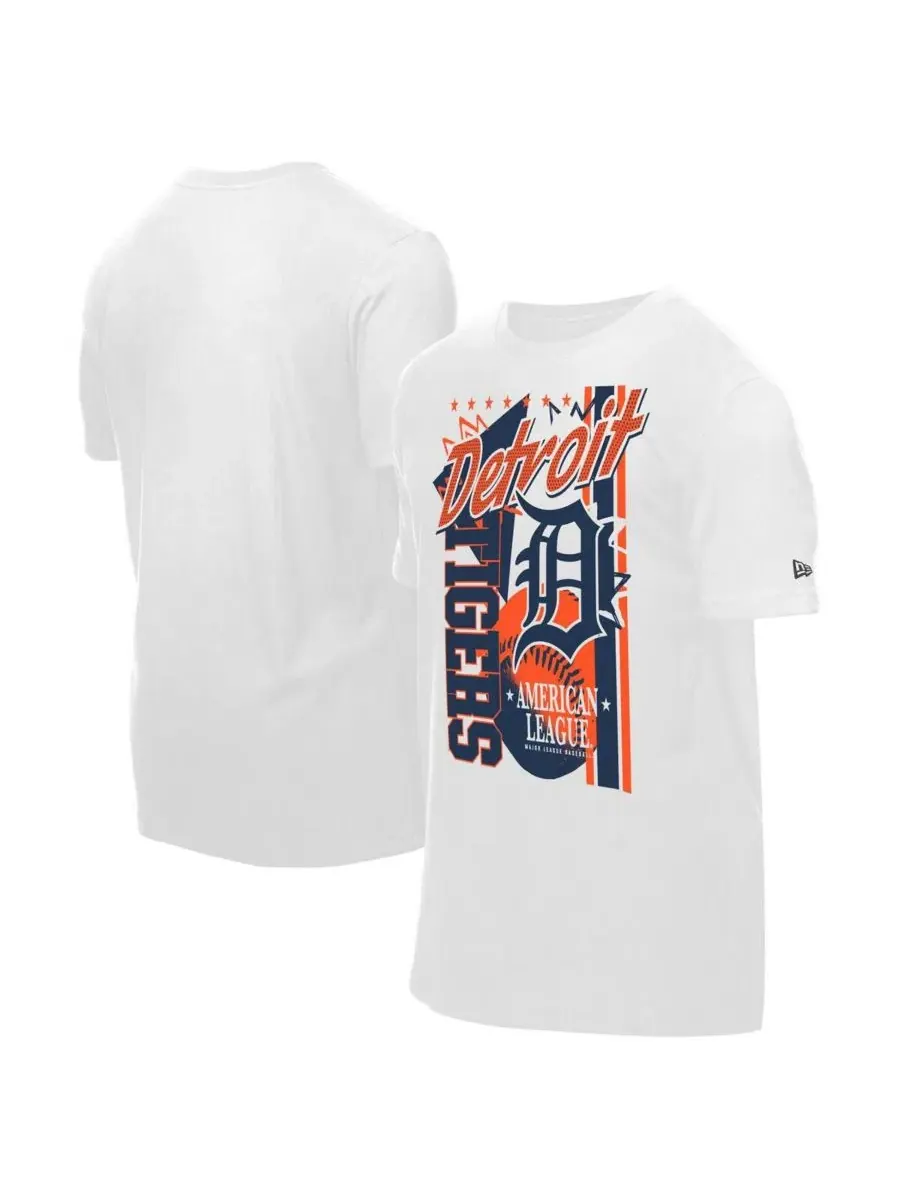 Футболка с принтом Detroit Tigers New Era