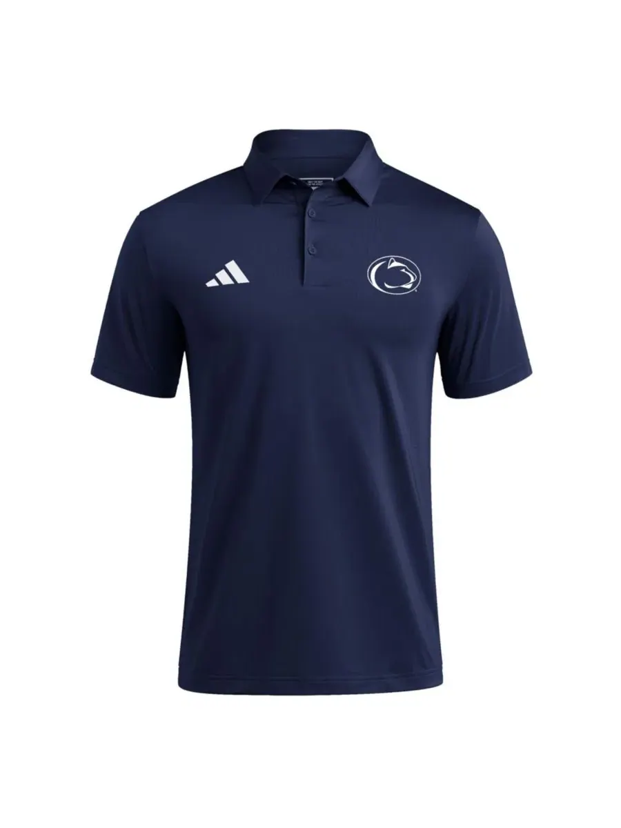 Поло с коротким рукавом, с вышивкой, Penn State Nittany Lions Ultimate 365 Solid adidas — изображение 3 из 3, темно-синий