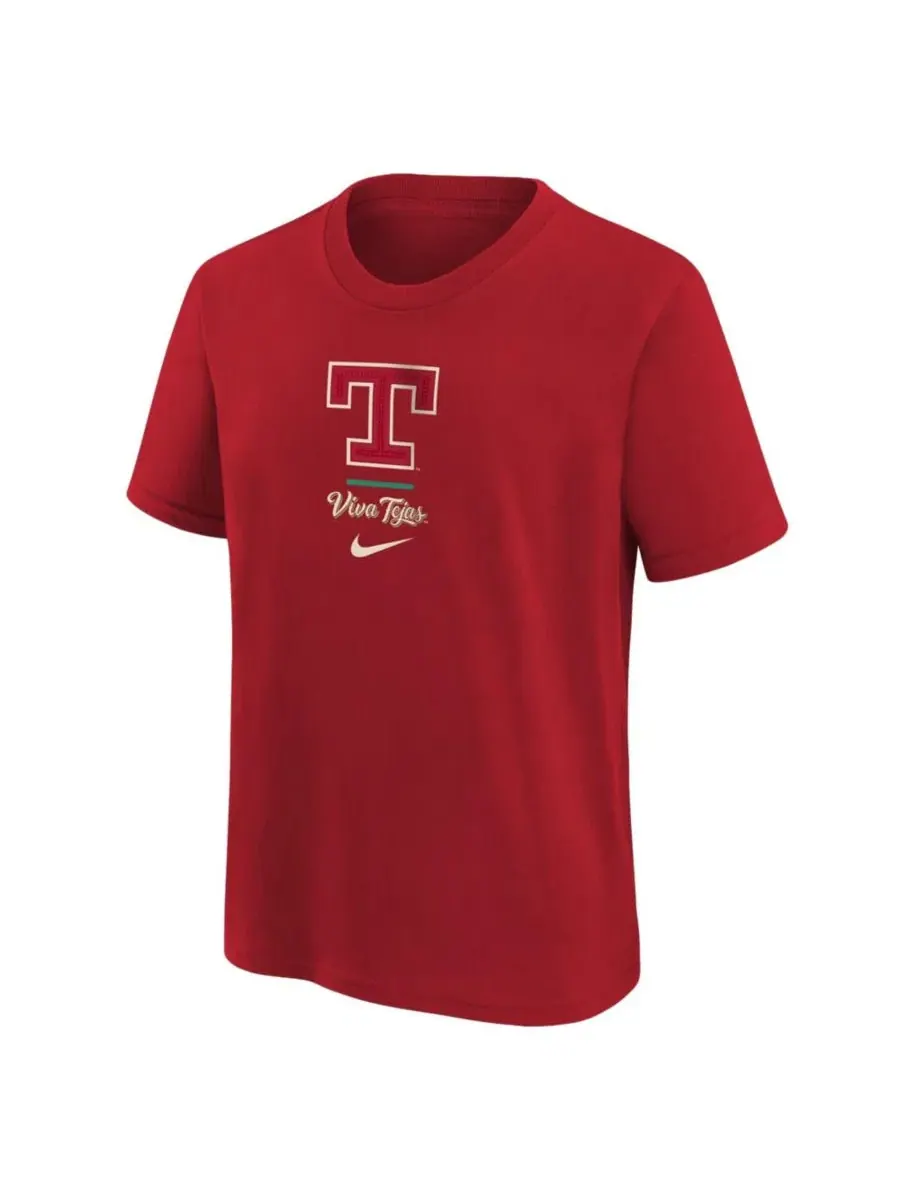 Футболка с коротким рукавом Texas Rangers 2026 City Connect Nike — изображение 2 из 3, красный