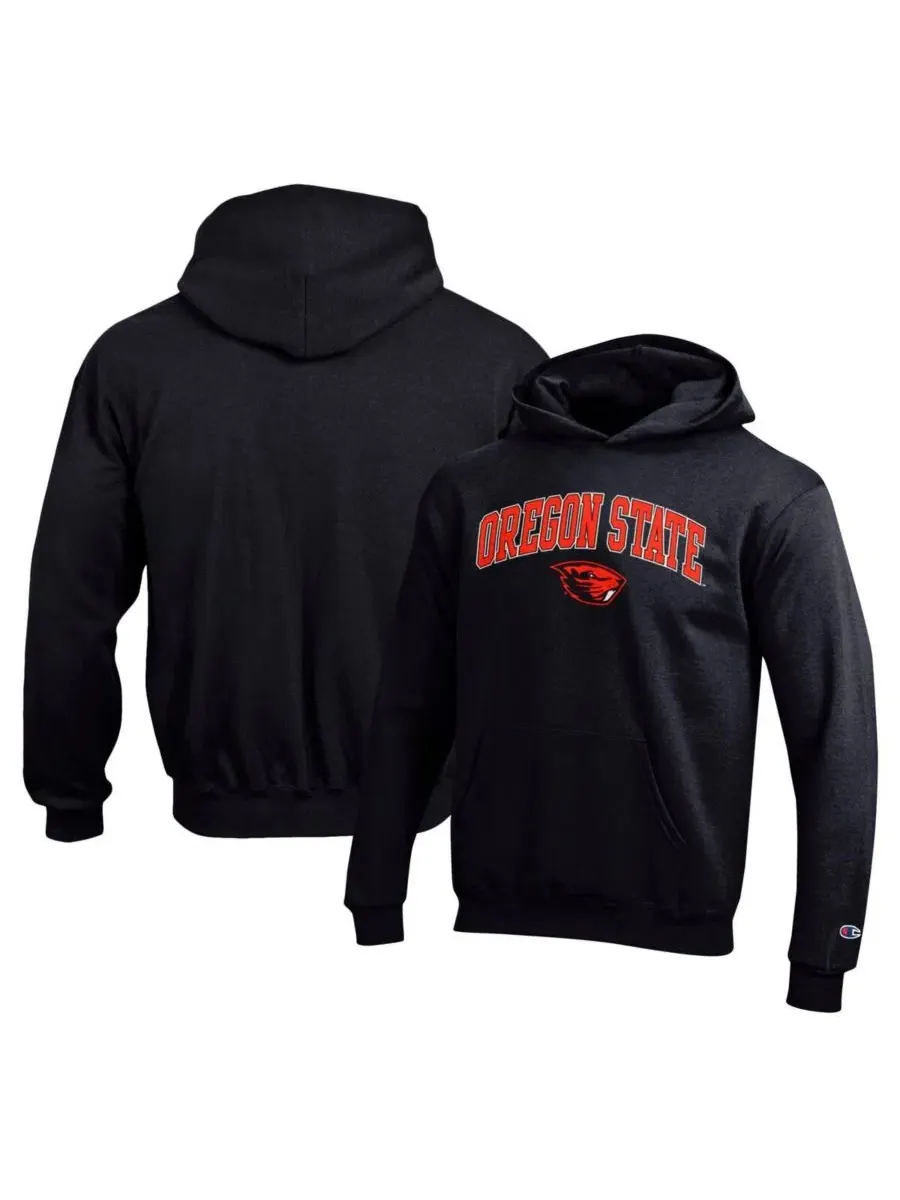 Худи с принтом и капюшоном Oregon State Beavers Campus Pullover Hoodie Champion
