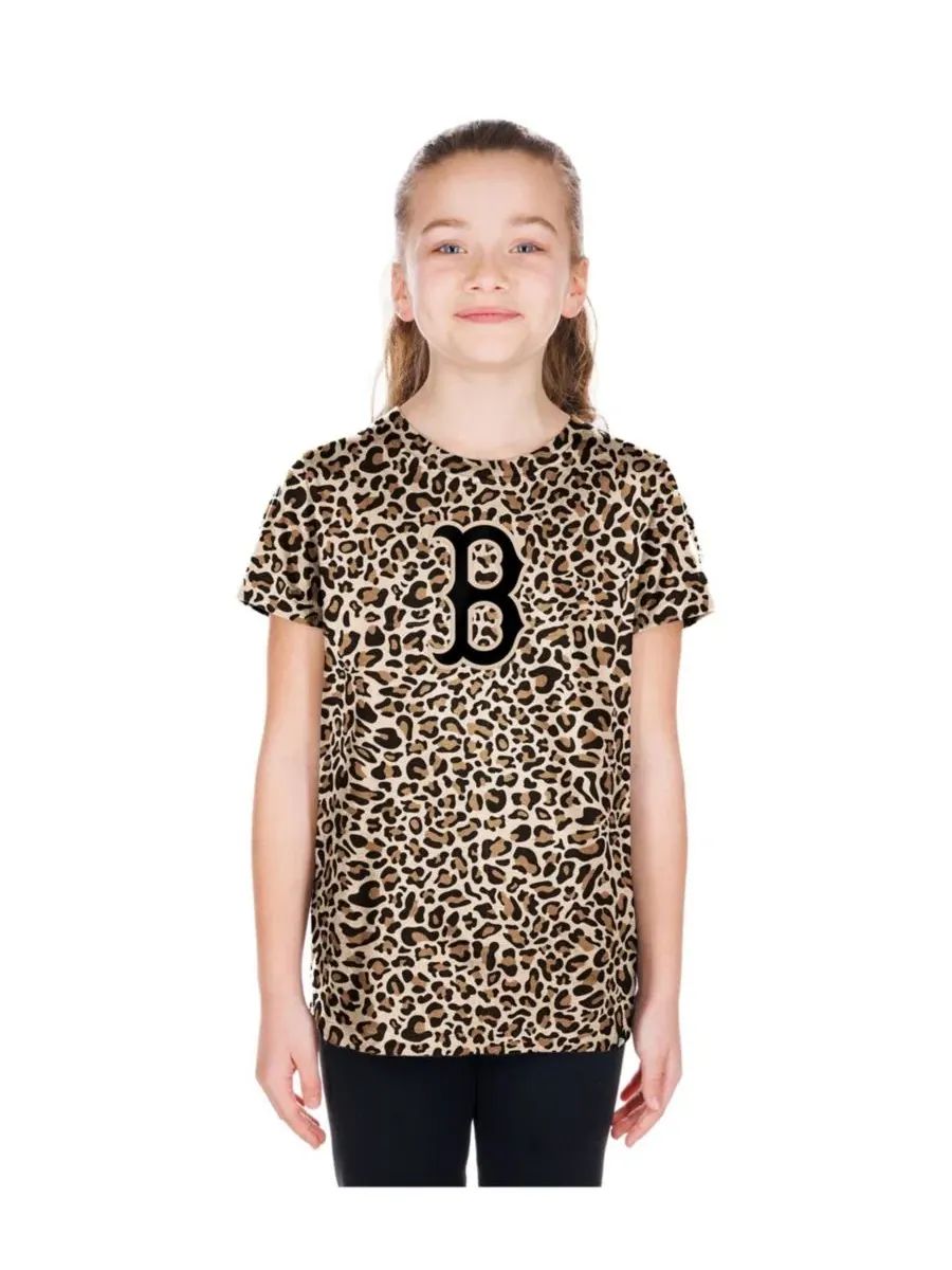Футболка с принтом Leopard Boston Red Sox New Era