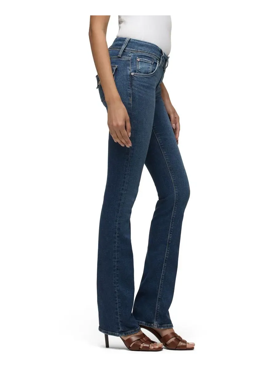 Джинсы-клеш с завышенной талией Beth Hudson Jeans, Olympic — изображение 3 из 6