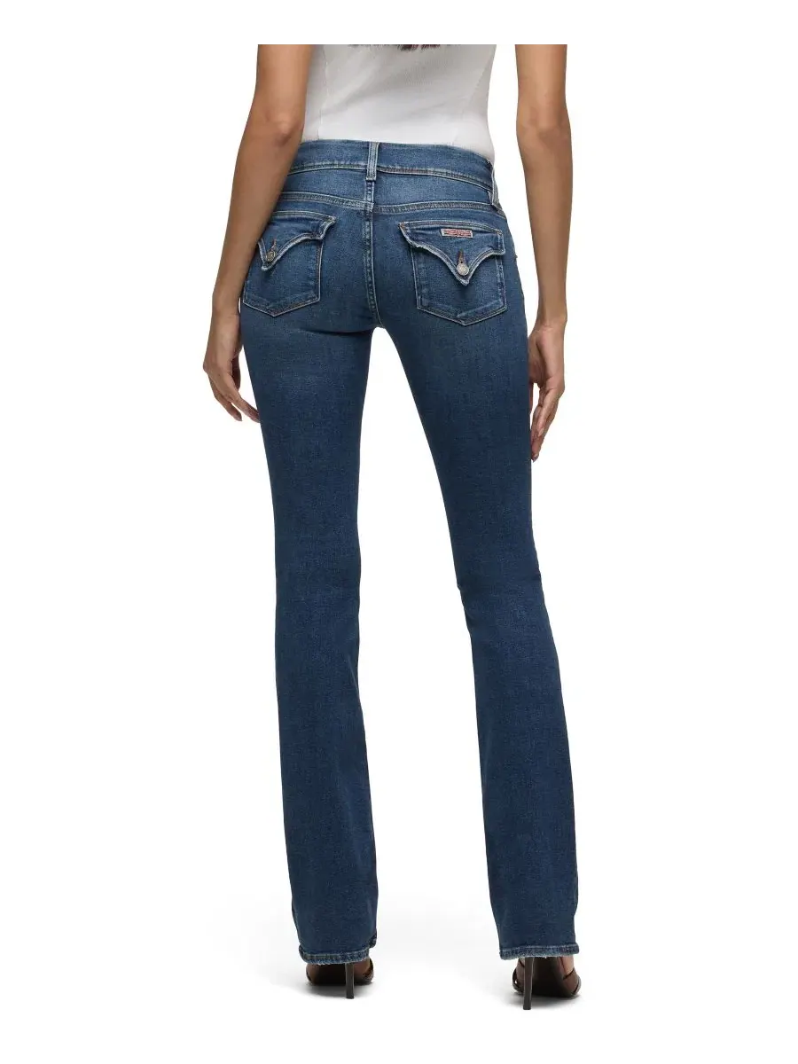 Джинсы-клеш с завышенной талией Beth Hudson Jeans, Olympic — изображение 5 из 6