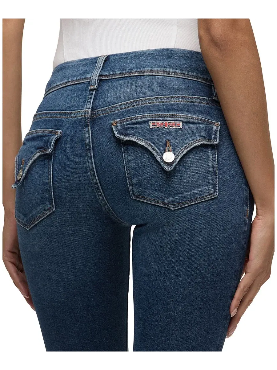 Джинсы-клеш с завышенной талией Beth Hudson Jeans, Olympic — изображение 6 из 6