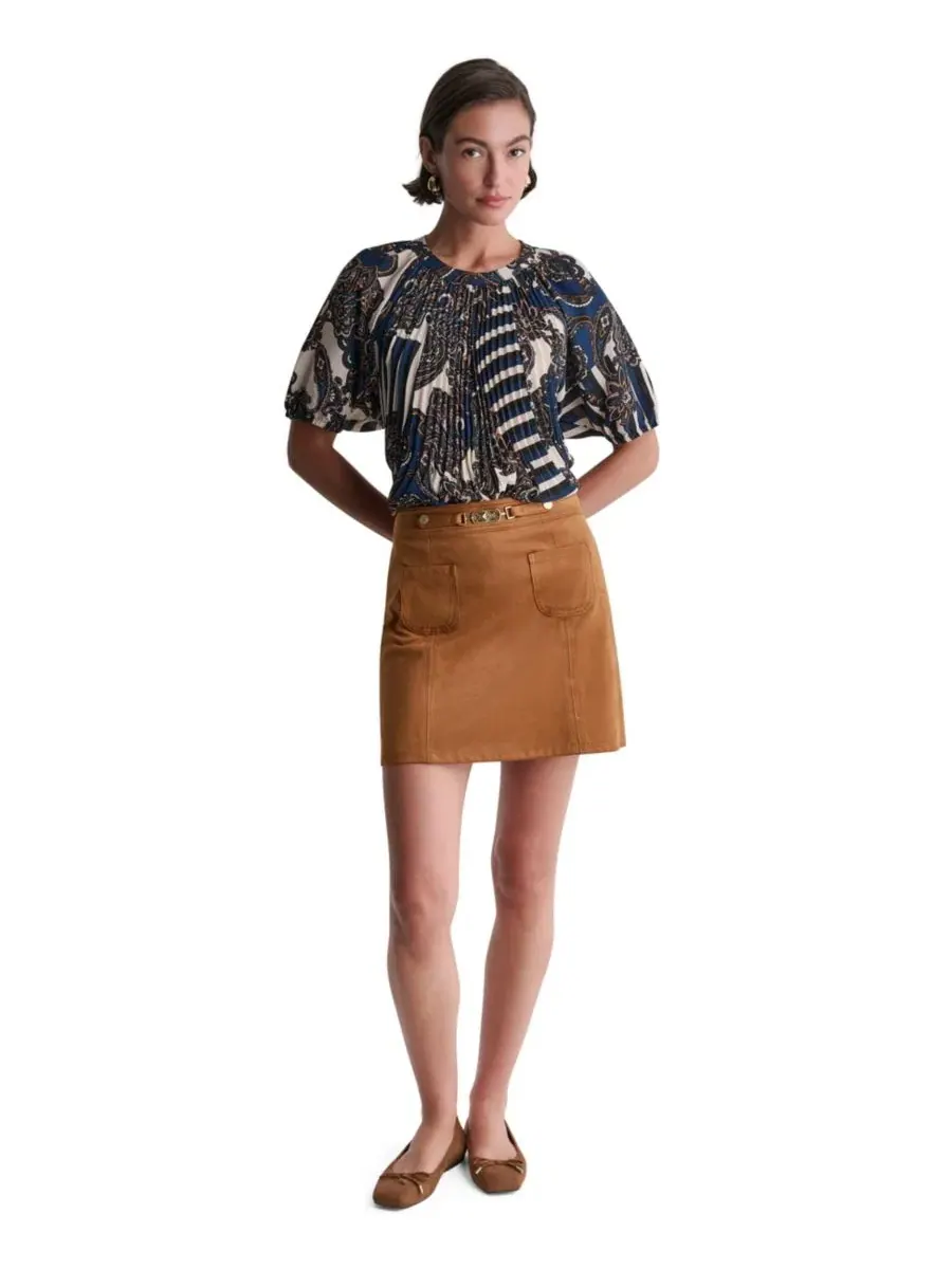 Юбка мини-трапеция BCBG, Sienna Thread — изображение 2 из 7