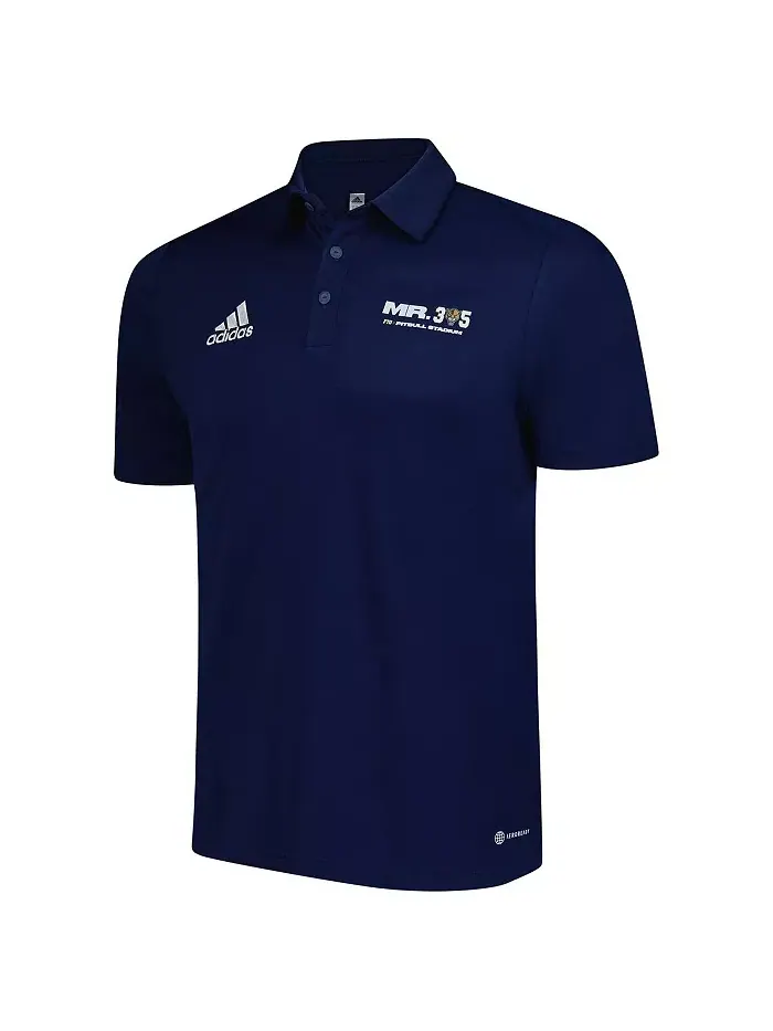 Мужская поло FIU Panthers x Pit Bull Entrada AEROREADY темно-синего цвета adidas — изображение 2 из 3