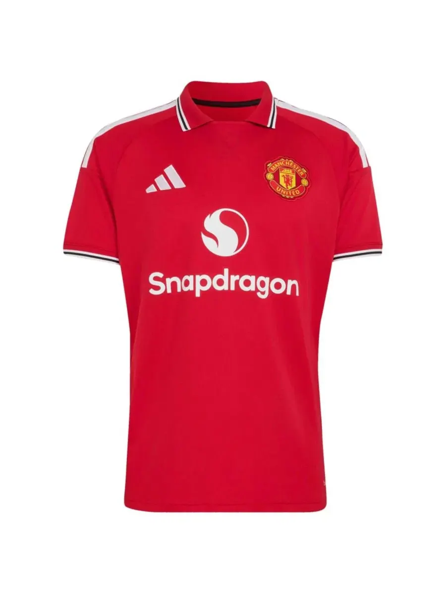 Футболка Mason Mount Red Manchester United 2026/27 Home Replica Jersey adidas — изображение 2 из 3, красный