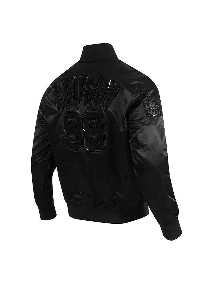 Мужская куртка на молнии Maxx Crosby Las Vegas Raiders в черном цвете Pro Standard — изображение 2 из 5