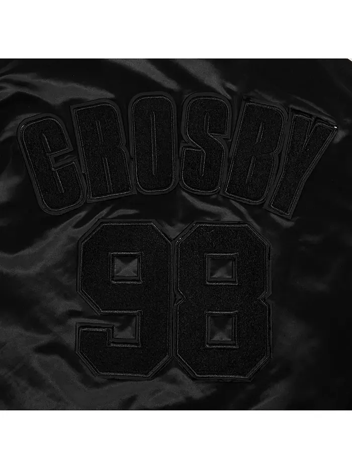 Мужская куртка на молнии Maxx Crosby Las Vegas Raiders в черном цвете Pro Standard — изображение 3 из 5