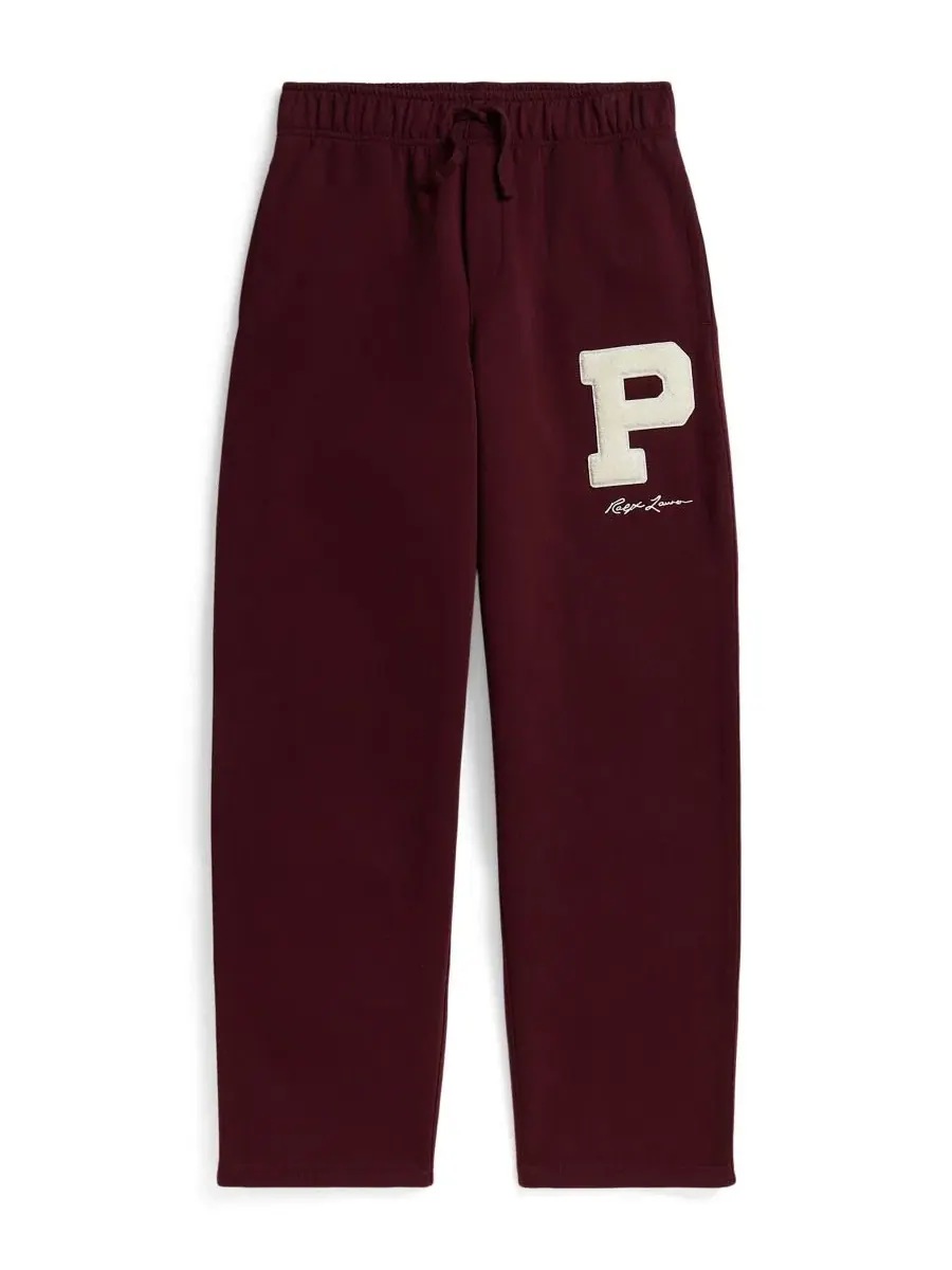 Спортивные брюки из хлопка с эмблемой P Polo Ralph Lauren, Rich Ruby