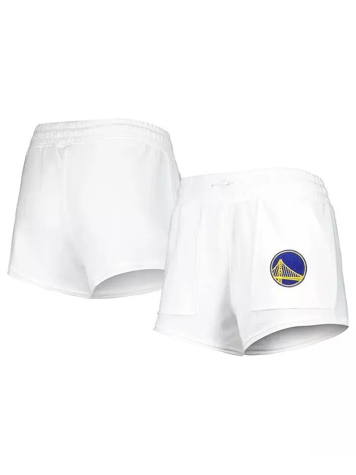 Женские белые шорты Golden State Warriors Sunray Concepts Sport — изображение 1 из 4