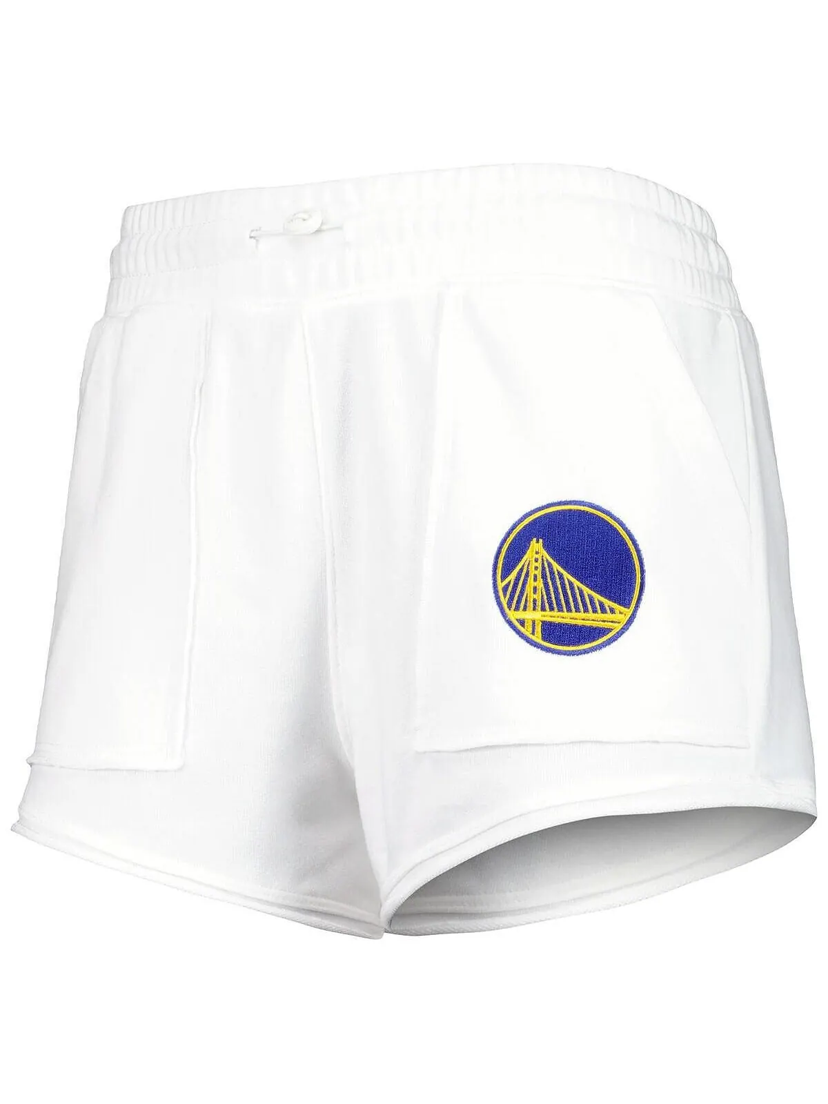 Женские белые шорты Golden State Warriors Sunray Concepts Sport — изображение 2 из 4, белый