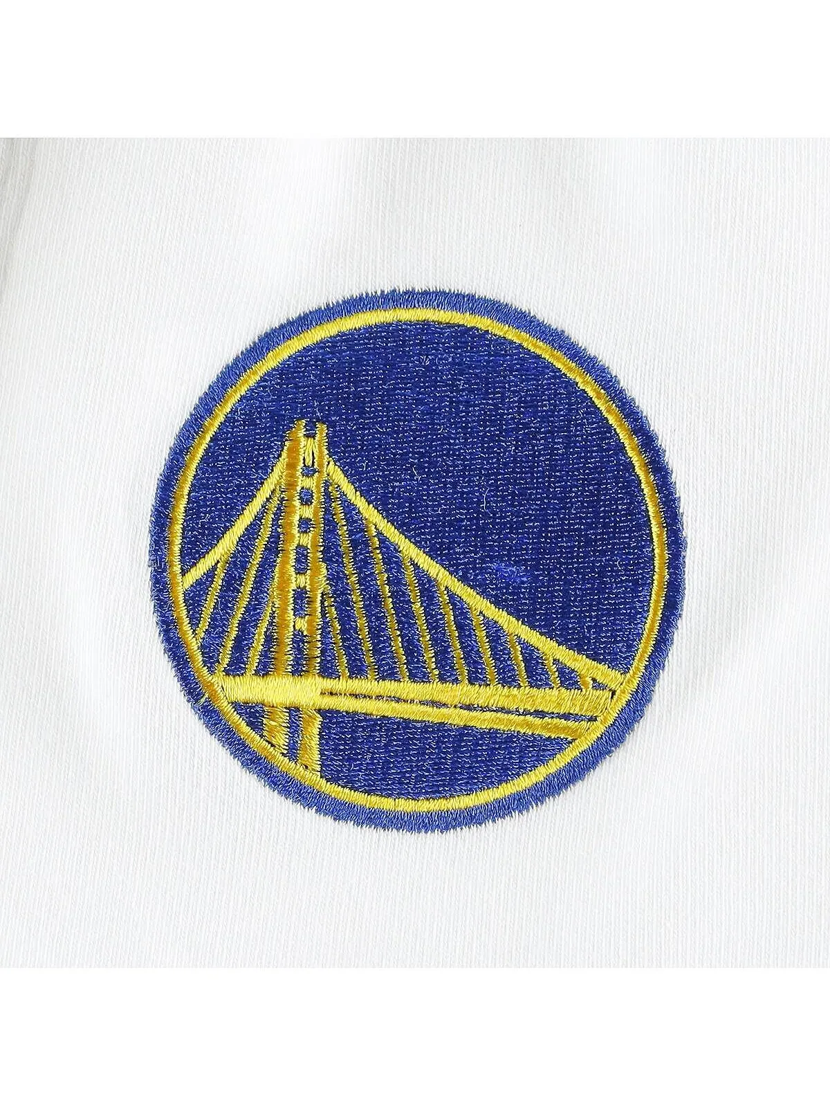 Женские белые шорты Golden State Warriors Sunray Concepts Sport — изображение 4 из 4, белый