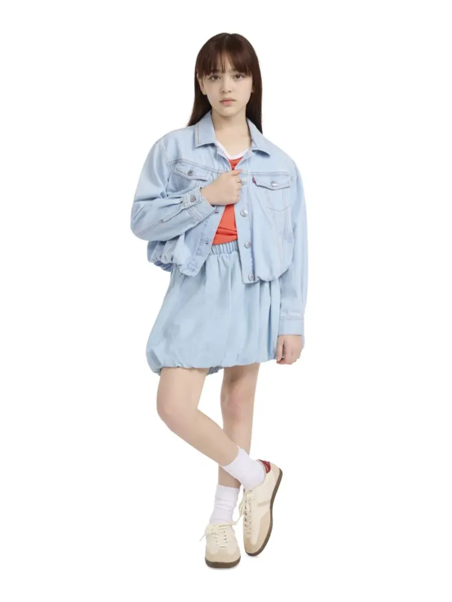 Детская куртка-тракер Bubble Trucker для девочек 7-16 лет Levi's, Wow Me Over