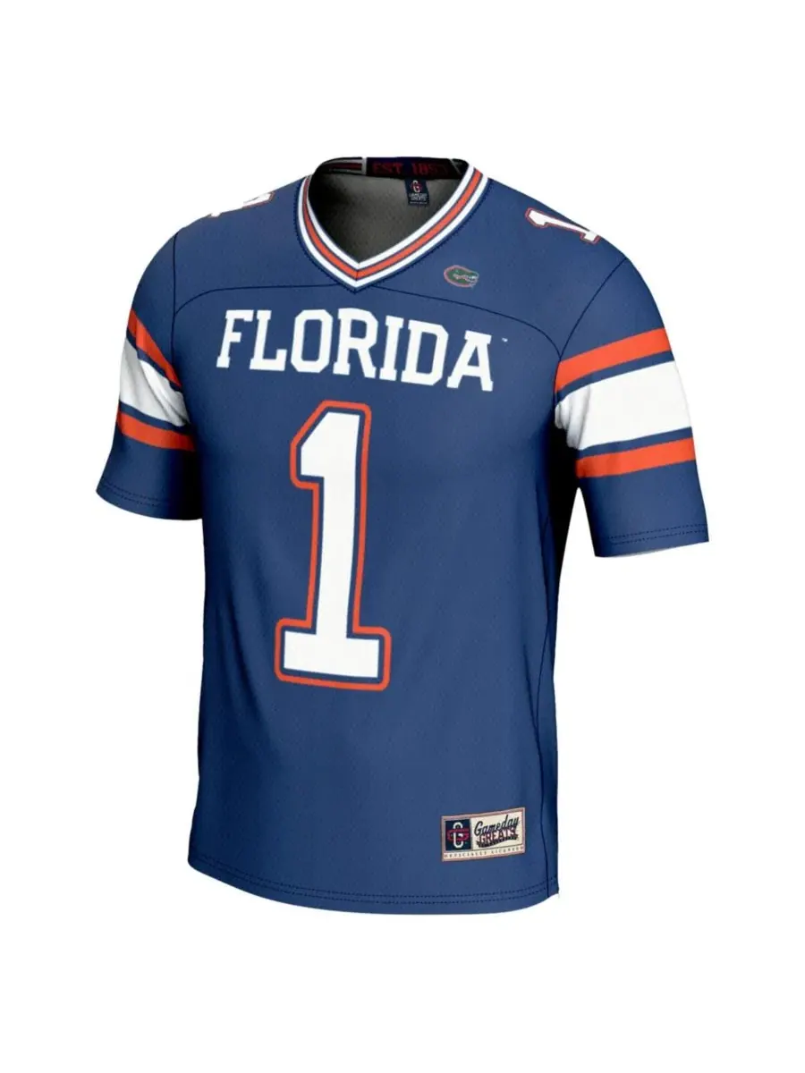 Футбольная футболка с рисунком Florida Gators, Royal Gameday Greats — изображение 2 из 3, королевский