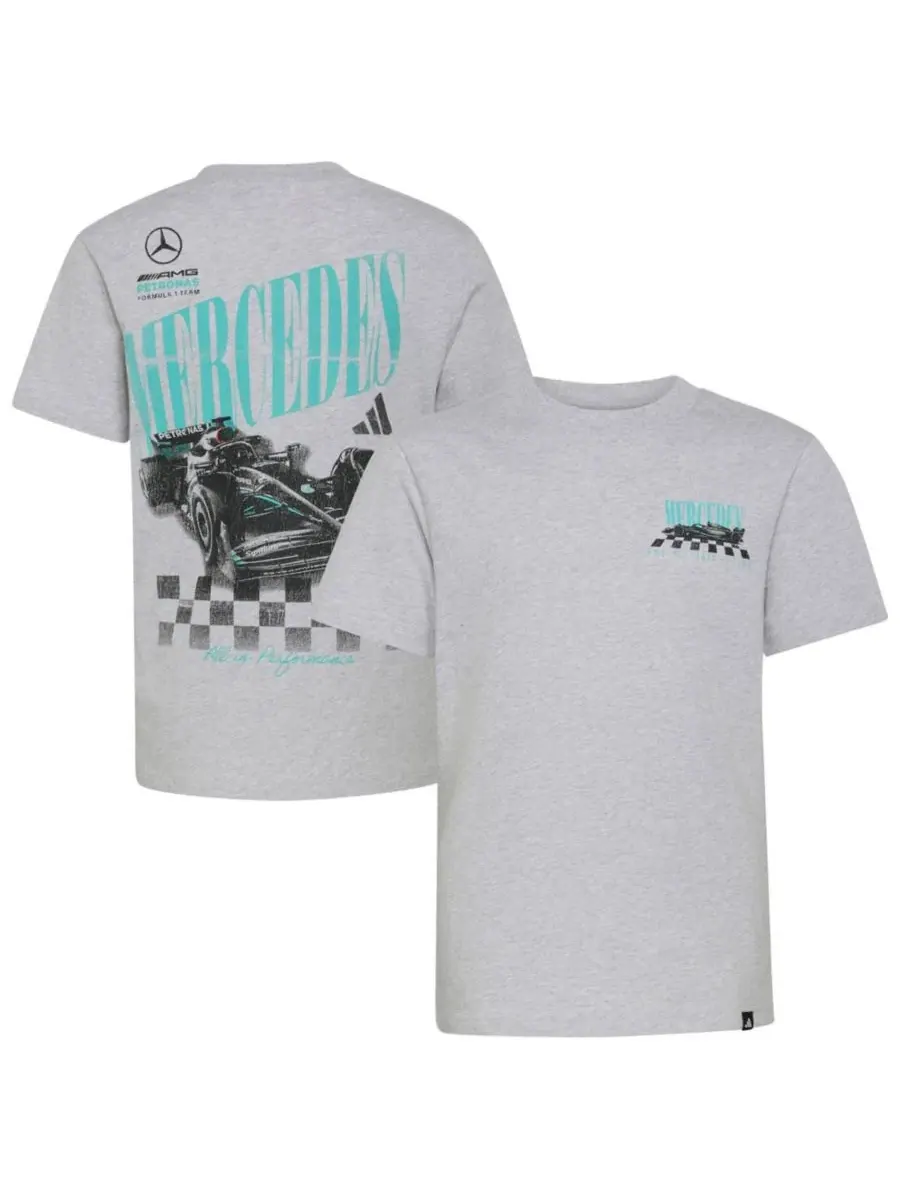 Футболка с принтом Mercedes-AMG Petronas F1 Team All In Performance adidas