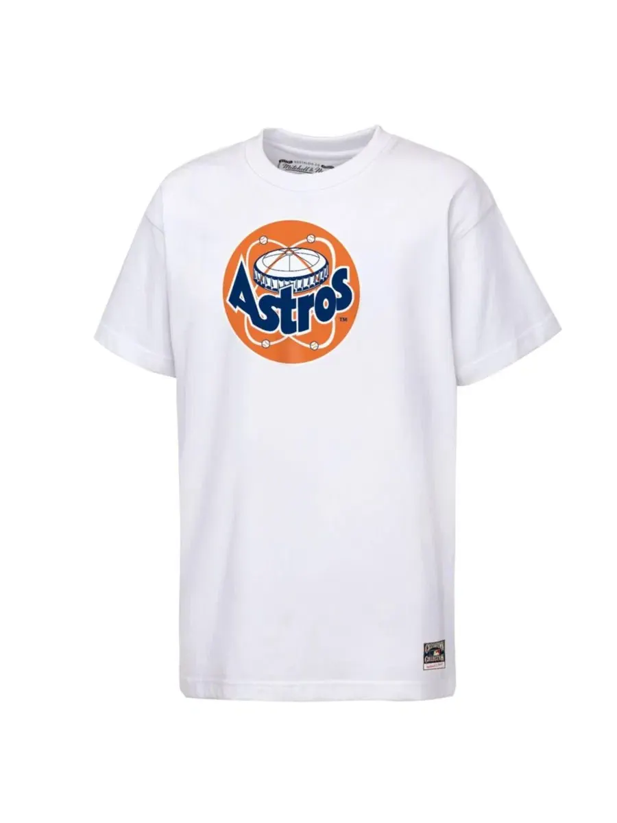 Футболка с принтом Cooperstown Concession Mitchell & Ness — изображение 3 из 3, белый