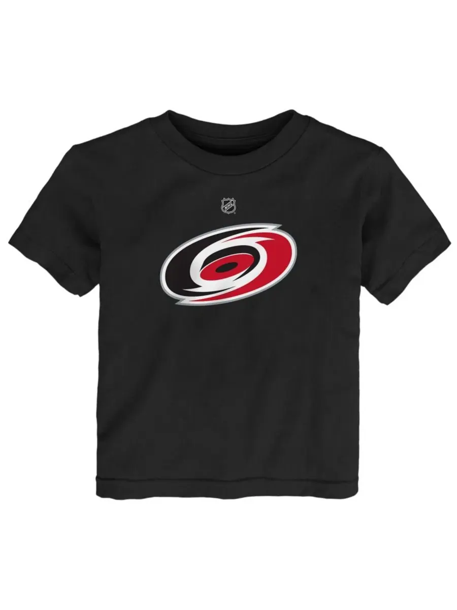 Футболка Carolina Hurricanes Primary Logo из хлопка Outerstuff