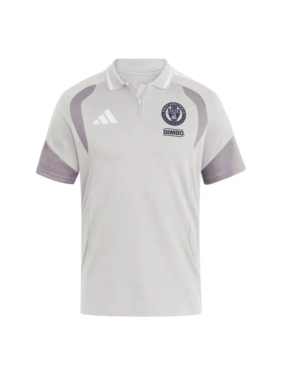 Мужское поло Tiro Competition Philadelphia Union 2026 adidas — изображение 3 из 3, серебряный
