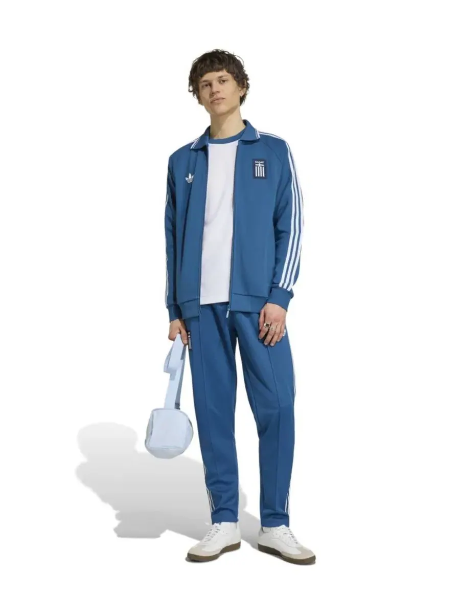 Куртка-антем Adidas с полным замочком, Greece National Team 2026 — изображение 3 из 5, синий