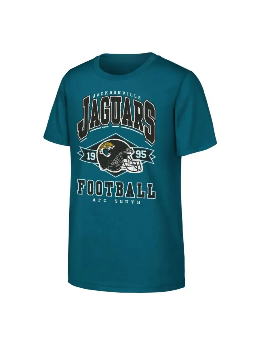 Футболка с принтом Jacksonville Jaguars Kick Off Outerstuff