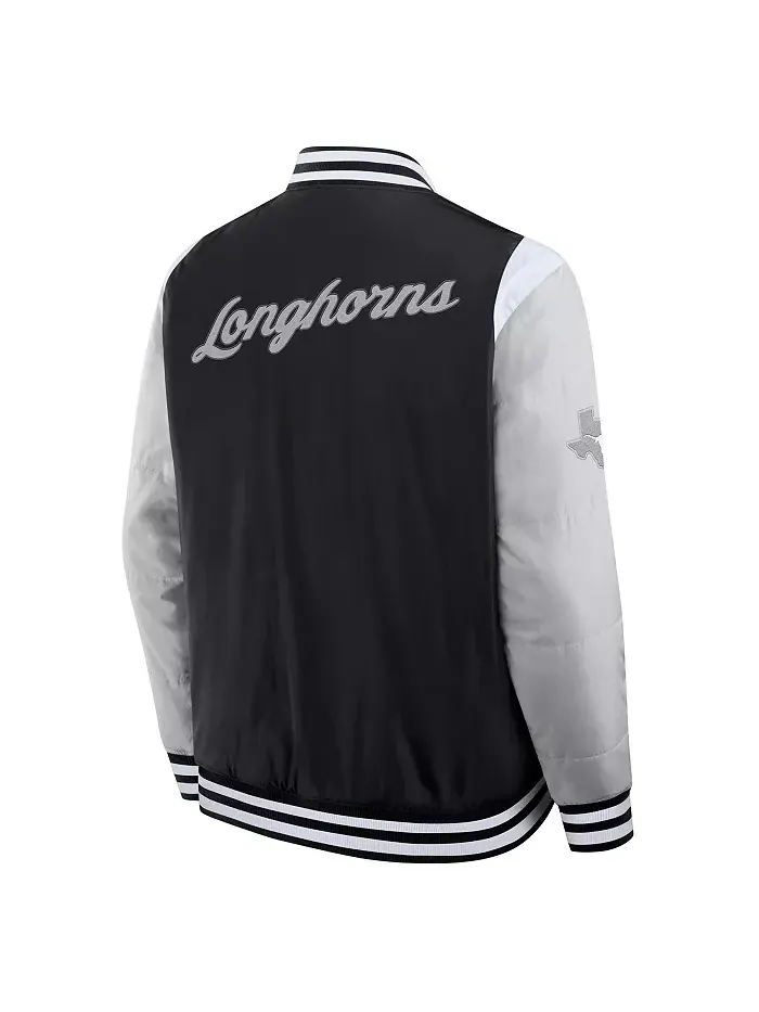 Мужская черная куртка Texas Longhorns Elements Elite на молнии Fanatics — изображение 3 из 4